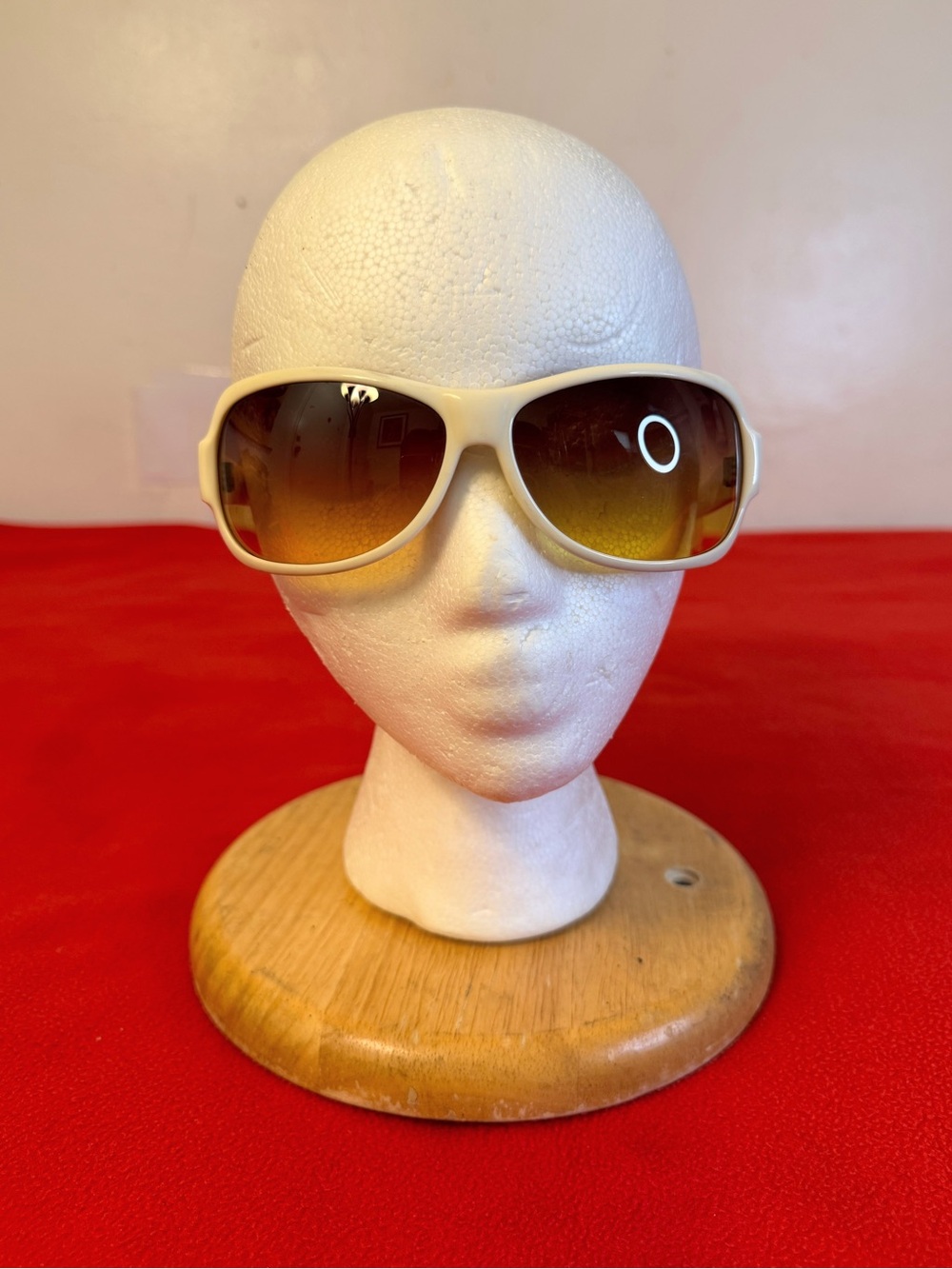 DITA Scandal White Shell Sunglasses Brown Lenses Women’s